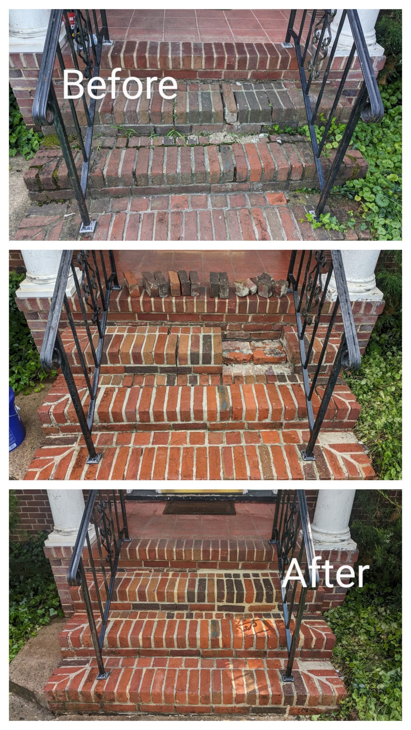 Masonry work by LBE Masonry near Glen Rock PA
