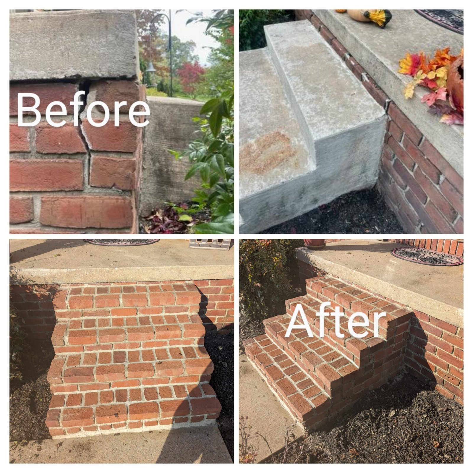 Masonry work by LBE Masonry near Shrewsbury PA