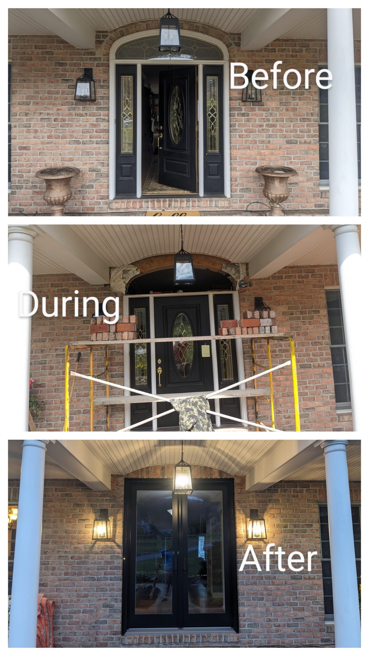 Masonry work by LBE Masonry near Hanover PA
