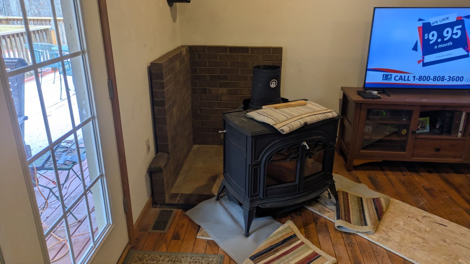 brick hearth